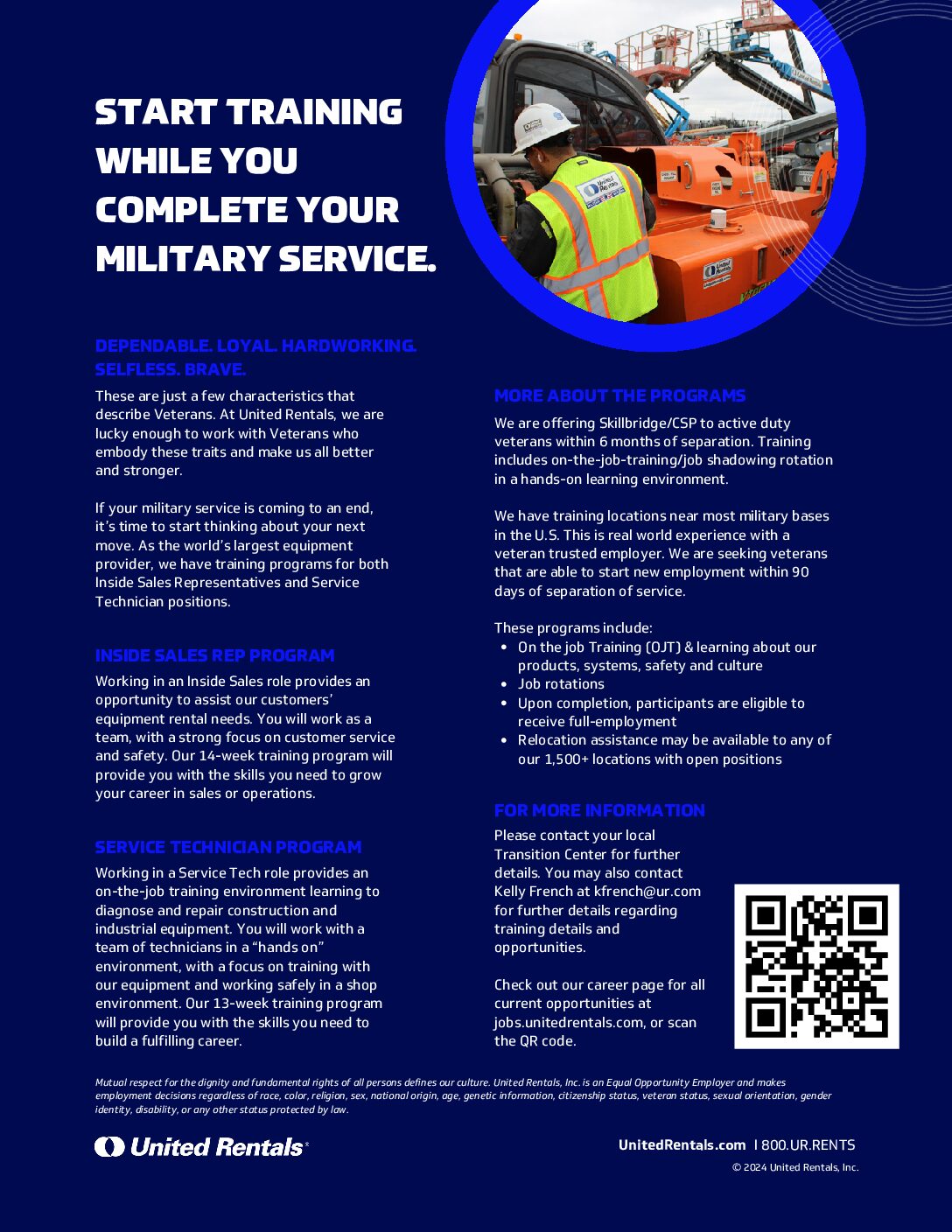 United Rentals Skillbridge